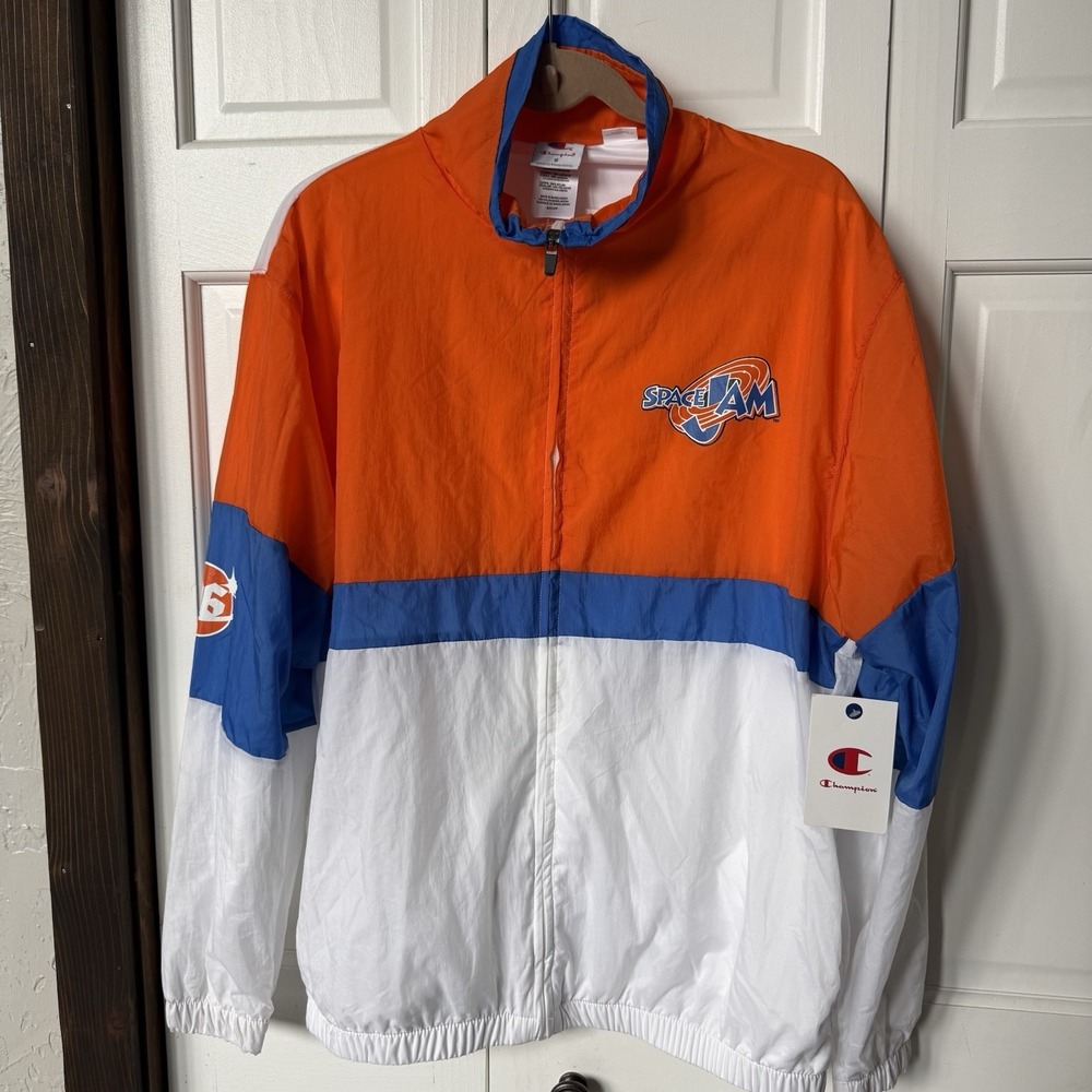 Champion Space Jam, 30Th Anniversary Jacket Men's S Merch Madness Tune Squad NWT